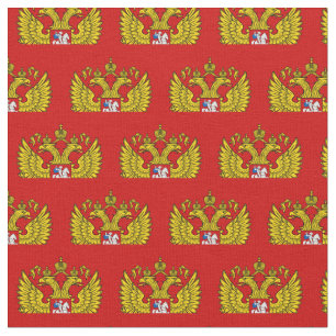 Bandeira Russa e Rússia emblem Tecido moda 