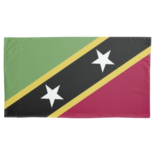 bandeira santo Kitts e Nevis (Frente)