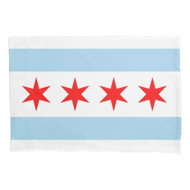 Bandeira Solteiro Patriótica em Chicago, EUA (Frente)