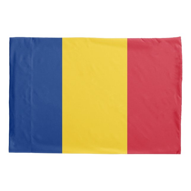 Bandeira Solteiro Patriótica na Romênia (Verso)