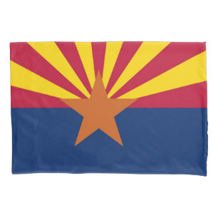 Bandeira Solteiro Patriótica Pillowcase de Arizon