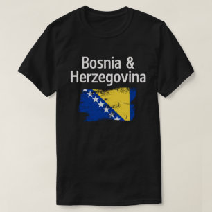 Bandeira T-Shirt da Bósnia e Herzegovina