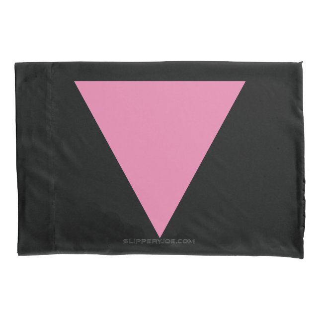bandeira triângulo rosa SlipperyJoe's símbolo rosa (Frente)