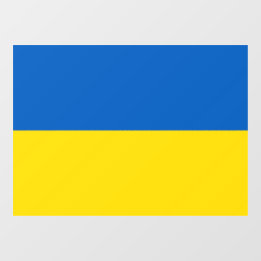 Bandeira ucraniana. Apoiando a Ucrânia