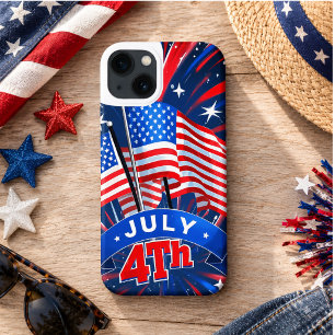 Bandeiras Americanas 4 de Julho