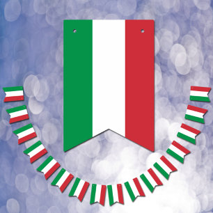 Bandeiras da Itália & Festa Estilo Italiano / Casa