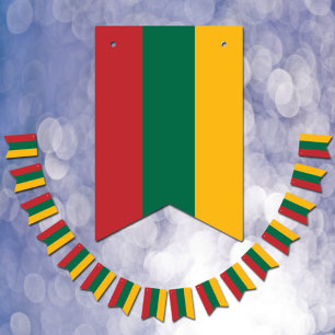 Bandeiras da Lituânia & Festa Estandartes Lituanos