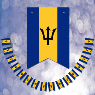 Bandeiras de Barbados e Partido Barbados / Casamen