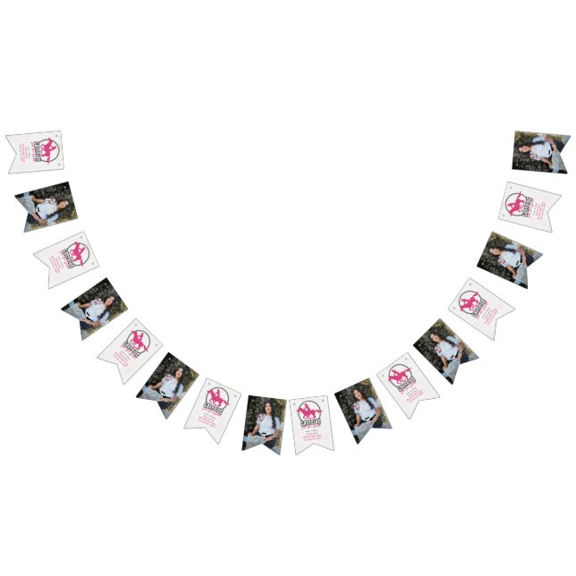 Bandeiras de Bunting Rosa Quente para a Última Cav (Todos)
