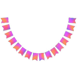 Bandeiras de repolho, cor-de-rosa, cor-de-laranja