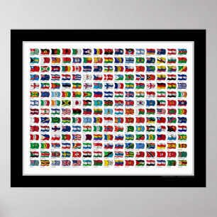 Bandeiras do mundo - poster 2011 actualizado