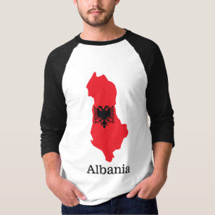 Bandeiras e países Camiseta Albânia