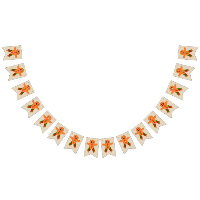 Bandeiras para rebarbas de pão de Natal (Todos)