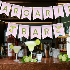 Bandeiras Rosa para Bar de Margarita
