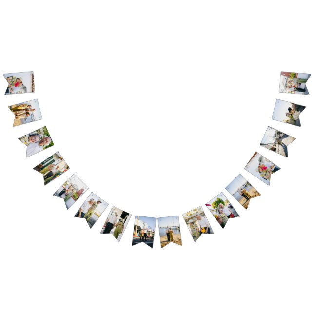 Bandeirinha 16 Foto: Banner da Festa de Aniversário de Casamen (Todos)