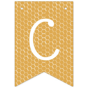 Bandeirinha Abelhas e Parabéns de Honeycomb