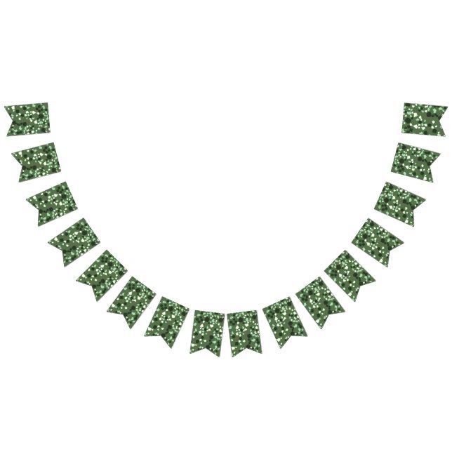 Bandeirinha Acoplamento de Terrazzo Verde-Azeite Simples Moder (Todos)