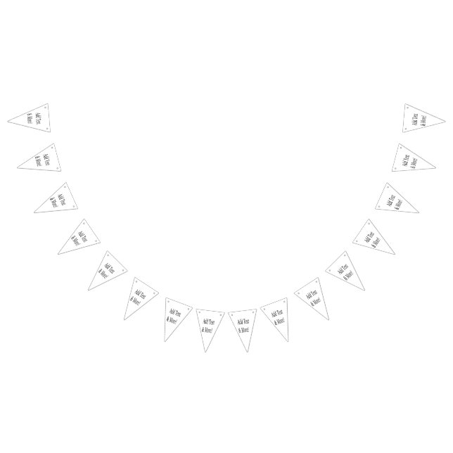 Bandeirinha Adicionar texto e mais! Personalizar seu próprio p (Todos)