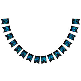 Bandeirinha Afro Diva Azul 