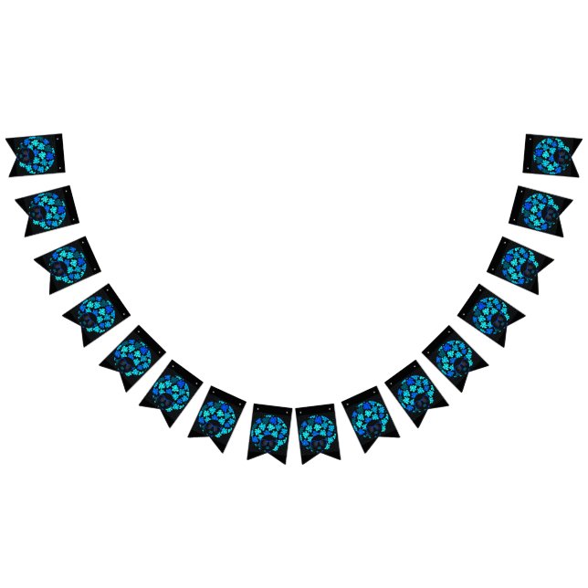 Bandeirinha Afro Diva Azul  (Todos)