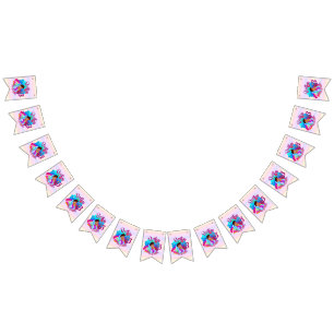 Bandeirinha Alterar Nome de Idade Personalizar Festa de aniver