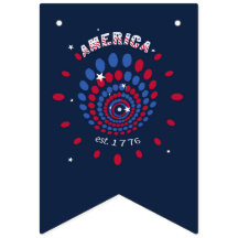 América 1776 Espiral de Fogos Patrióticos