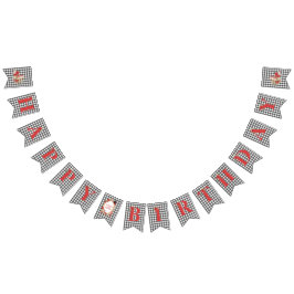 Bandeirinha Aniversário da Terra Maravilhosa Alice Mad Hatter