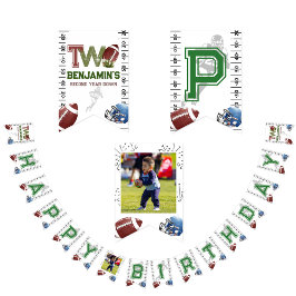 Bandeirinha Aniversário do Ano do segundo de Futebol