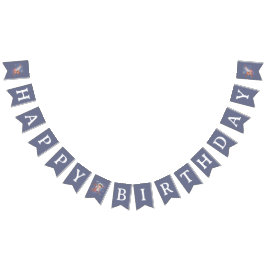 Bandeirinha Aniversário do Menino Astronauta no Espaço Exterio