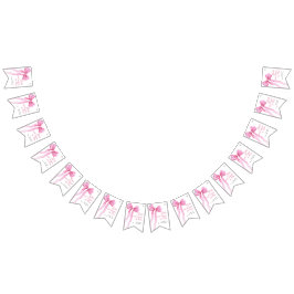 Bandeirinha As raparigas só querem ser uma primeiro aniversari