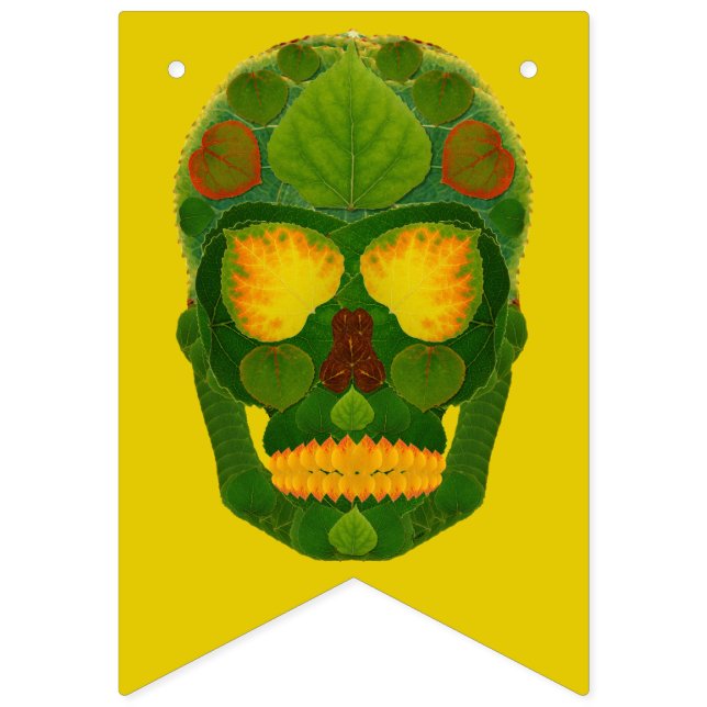 Bandeirinha Aspen Leaf Skull 9 (Décima sexta bandeira)