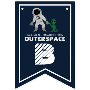 Bandeirinha Astronauta e Alienígena, Partido do Exterior
