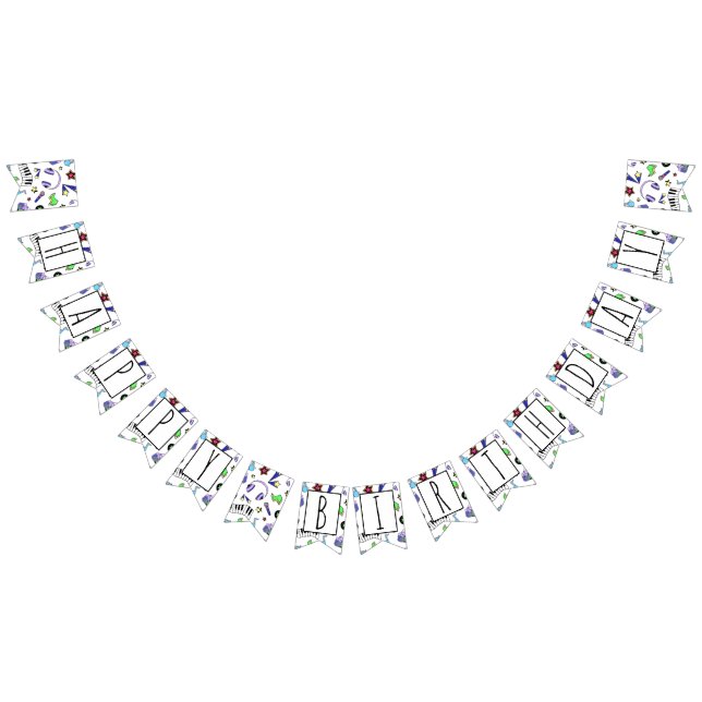 Bandeirinha Aumente a música (Todos)