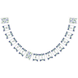 Bandeirinha Azeitona Berry - Primeiro Aniversário Cachinho