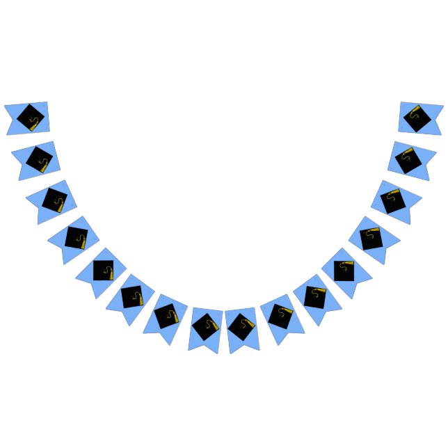 Bandeirinha Azul de Formatura (Todos)