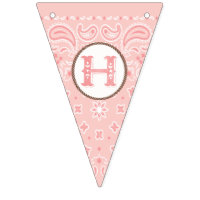 Bandana Cowgirl Rosa Blush | Feliz Aniversário