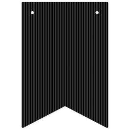 Bandeirinha Bandas Verticais Negras e Enfumaçados Estreitas