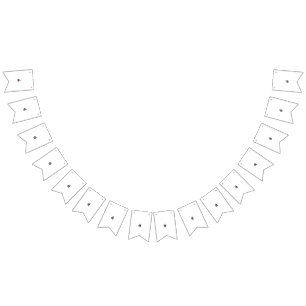 Bandeirinha Bandeirola Personalizada de Aniversário e Celebraç