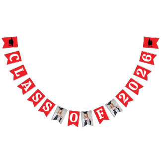 Bandeirinha Bandeirolas de Fotos de Formatura - Turma de 2026