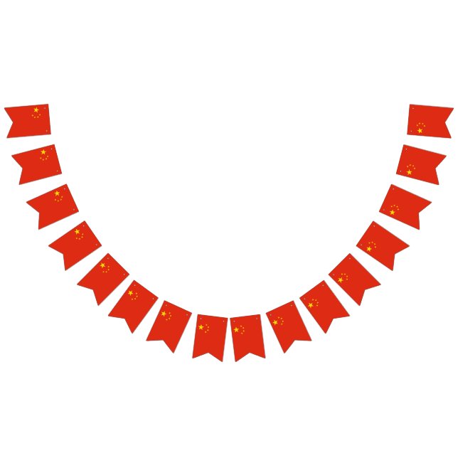 Bandeirinha Bandeja de fachada da China (Todos)