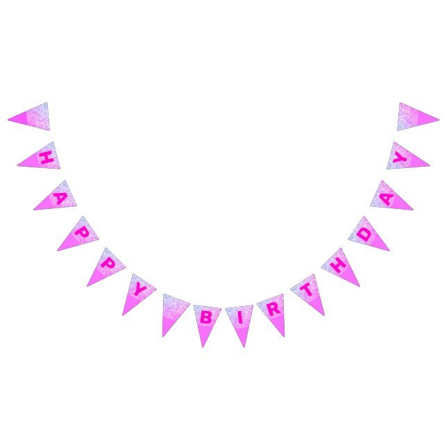 Bandeirinha Bandejas de Nascentes, Rosa-Rosa, Coloração-Rosa (Todos)
