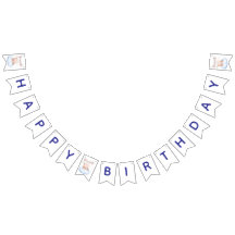 Banner de Aniversário Bunting