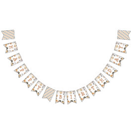 Bandeirinha Banner de Aniversário do Dia das Bruxas Spooky