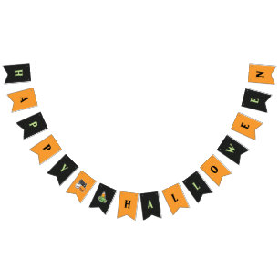 Bandeirinha Banner de bunda do partido Halloween Treats