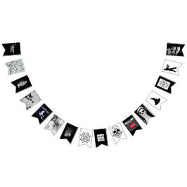 Bandeirinha Banner de bunda HALLOWEEN