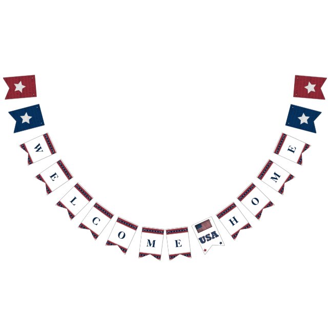 Bandeirinha banner de bunda militar de boas-vindas (Todos)