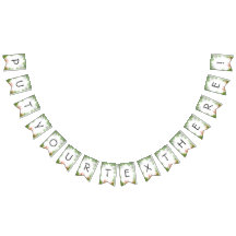 Banner de bundas tropicais com Palmas Verdes e Vib