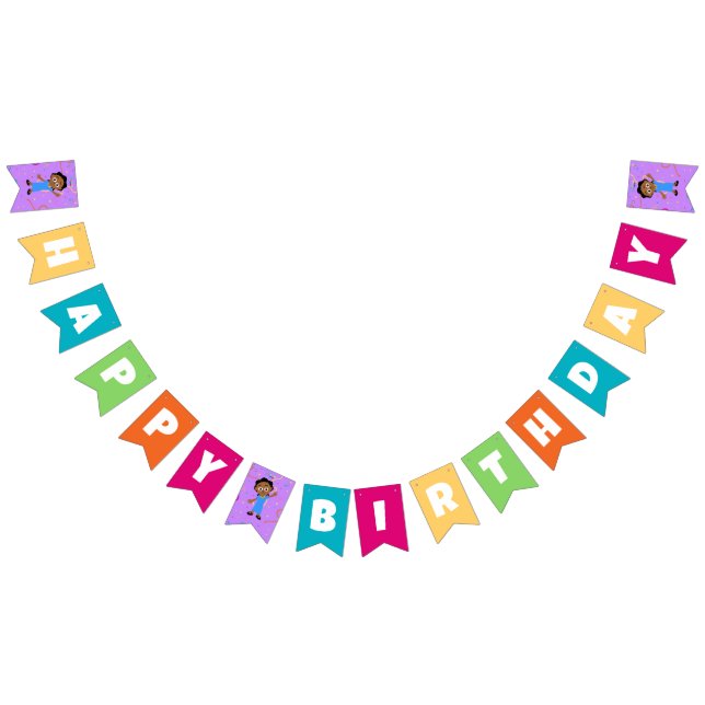 Bandeirinha Banner de Bunting Akili (Todos)