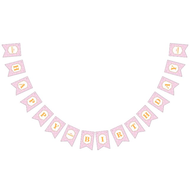 Bandeirinha Banner de Bunting da Princesa Real (Todos)