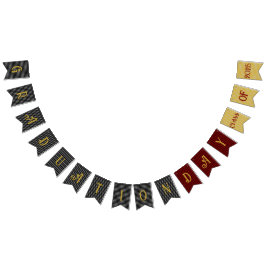 Bandeirinha Banner de Bunting Day 2025 - Classe de 2025